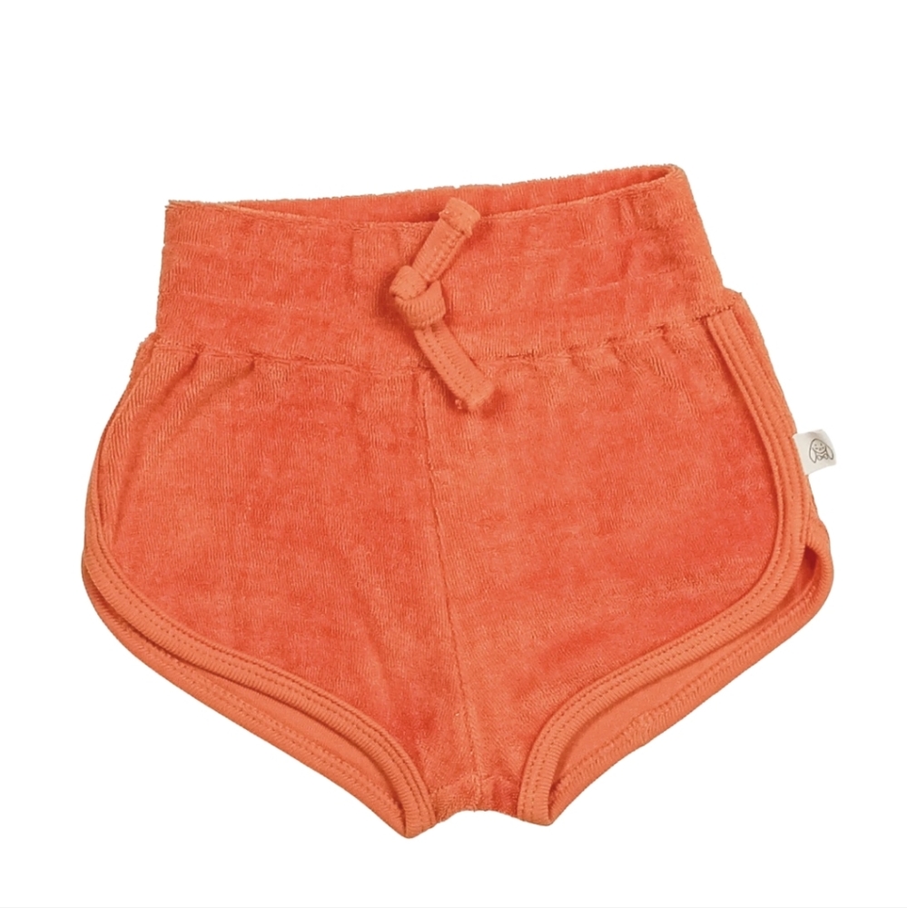 Retro Terry Shorts - ORANGE